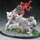 Illustration for article titled This Okami Statue Would Be At Home On Your Mantle